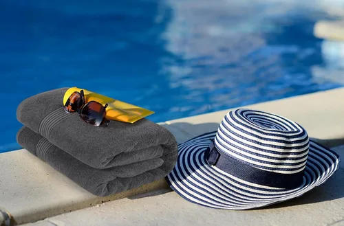 Vista 5 de Toalla de baño de lujo 700 GSM T (35 x 70 pulgadas) de Utopia Towels