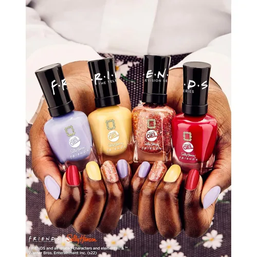 Vista 7 de Sally Hansen Miracle Gel Friends Collection, esmalte de uñas, How You Bluein'?, 0.5 onzas líquidas