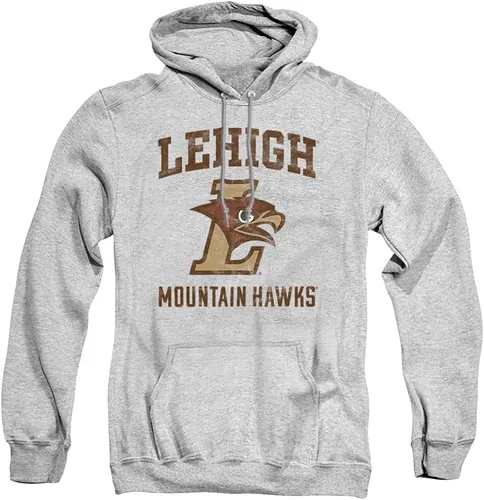 Vista 36 de LOGOVISION Colección oficial de sudaderas con capucha para adultos con logotipo desgastado grande universitario