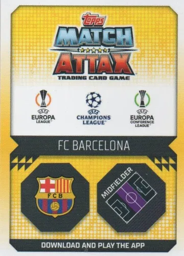 Vista 5 de Topps Match Attax 2022/23 - Liga de Campeones de la UEFA, Tarjetas de fútbol - Colección Tin Mini, Red Ray