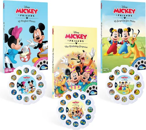 Vista 10 de Moonlite carretes de cuentos Storytime, set de 3 historias, El Rey León, 101 Dálmatas, Mulan, historias digitales, regalos de aprendizaje temprano