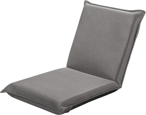 Vista 10 de Giantex Silla de suelo con soporte para el respaldo, 6 posiciones ajustables, cama plegable, sillas de videojuegos para meditación, lectura, ver