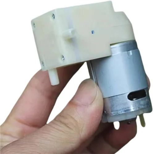 Vista 2 de DC 12V -70Kpa 385 Motor Vacuum Air Pump Negative Pressure Suction Diaphragm Pump Packer Inflator Fish Aquarium Water Tank