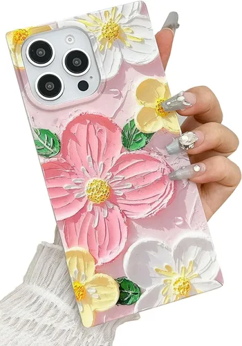Vista 13 de Funda de silicona suave compatible con iPhone 17 de 6.3 pulgadas, funda protectora de silicona suave para mujer (mariposa azul)