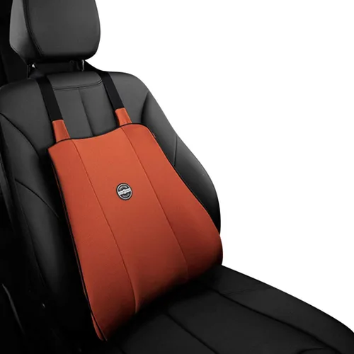 Vista 15 de Ergocar Almohada viscoelástica para el cuello de terapia de postura, almohada ergonómica de apoyo para la espalda para el hogar, oficina, automóvil