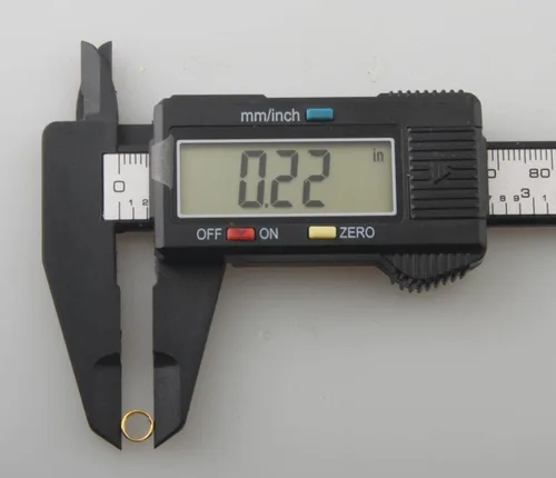 Vista 3 de 1 caja de anillos divididos de doble bucle, conectores de mini llaveros para hacer joyas, collares, pulseras, aretes, manualidades