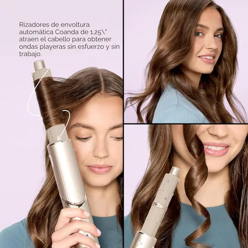 Vista 6 de Shark HD435 FlexStyle Sistema de Peinado y Secado con Aire, Potente Secador de Cabello y Multi-Estilizador con Rizadores de Envoltura Automática