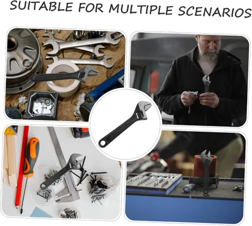 Vista 6 de Herramienta de reparación de bicicletas, herramienta de reparación de bicicletas, herramienta de llave ajustable para reparación de automóviles