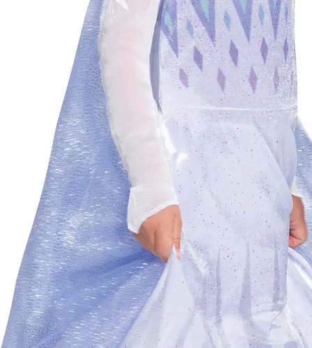 Vista 5 de Disguise Disfraz de Frozen Snow Queen Elsa Deluxe para niños