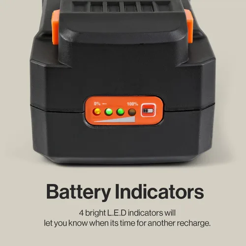 Vista 5 de SuperHandy Batería de iones de litio de 48 V y 4 Ah, paquete de energía recargable de 177.6 Wh - Compatible con quitanieves de 48 V, scooter