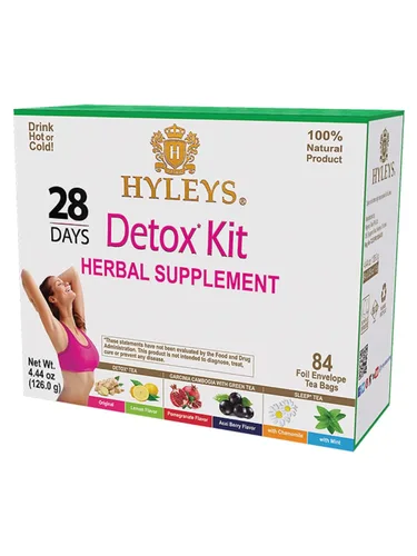 Vista 12 de HYLEYS - Kit desintoxicante de 14 días con 42 bolsas de té para limpieza y pérdida de peso – Moringa natural, Matcha, Senna – Apoya la limpieza