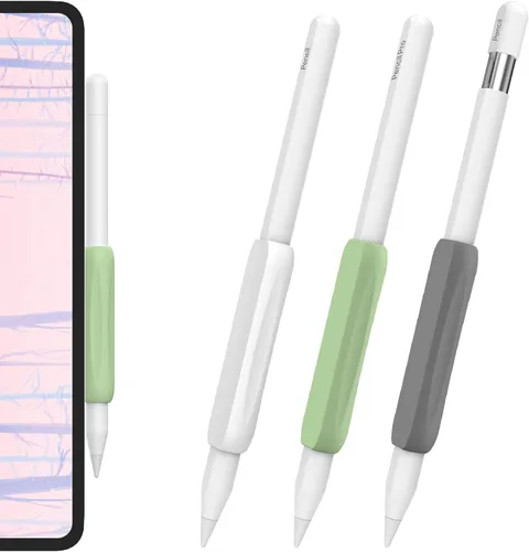 Vista 18 de AHASTYLE Tapa de silicona para Apple Pencil de 1ª generación, paquete de 3 unidades, antipérdida, tapa de repuesto compatible con Apple Pencil de 1ª