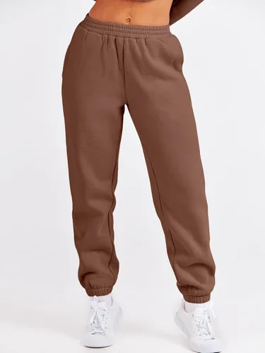 Vista 7 de ANRABESS Conjunto de dos piezas para mujer, sudadera de manga larga con cuello redondo y pantalones deportivos para el otoño 2024