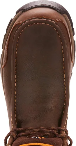 Vista 5 de Ariat Botas de trabajo Edge LTE Moc impermeables con punta compuesta para hombre, Marrón oscuro