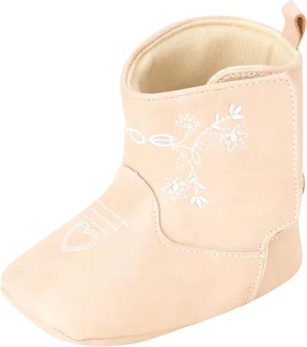 bebe Baby Girls' Boots - Soft Sole Western Cowboy Booties - Pre-Walker Cowgirl Crib Shoes for Infants (Newborn, 0-12M)