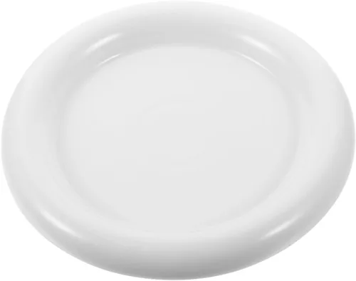 Alipis Bandeja de cerámica para joyas, organizador redondo para joyas, plato decorativo para anillos, bandeja para llaves de tocador, placa de