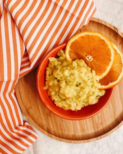 Vista 3 de Tiberino 's Real Italian Meals - Risotto Amalfi con ralladura de naranja