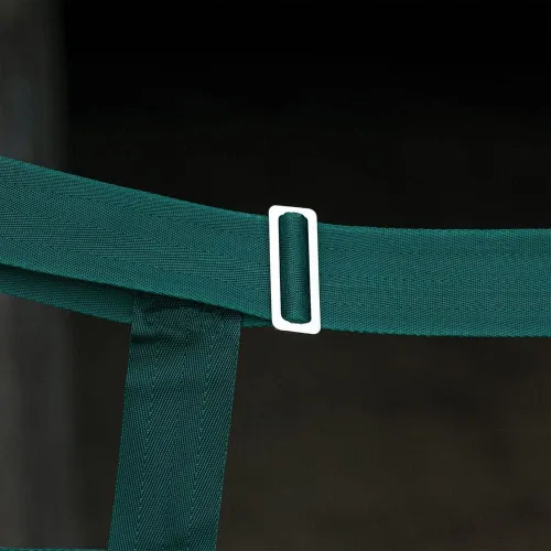 Vista 5 de Dura-Tech Protector de pasillo Color verde Se expande de 10 a 12 pies Malla de nailon de alta visibilidad Promueve el máximo flujo de aire