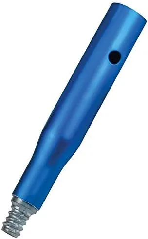 Kraft Tool CC487 Rosca de escoba a adaptador de mango de botón de 1-3/8"