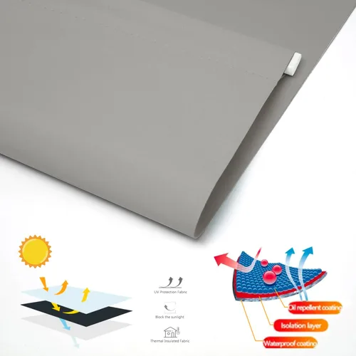 Vista 37 de NUTRO CHILL Persianas para ventanas interiores, persianas opacas con aislamiento térmico, persianas con protección UV para el hogar, puerta, cocina