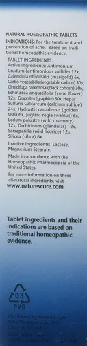 Vista 8 de Nature's Cure Sistema de tratamiento de acné de dos partes para hombres (suministro de 1 mes)