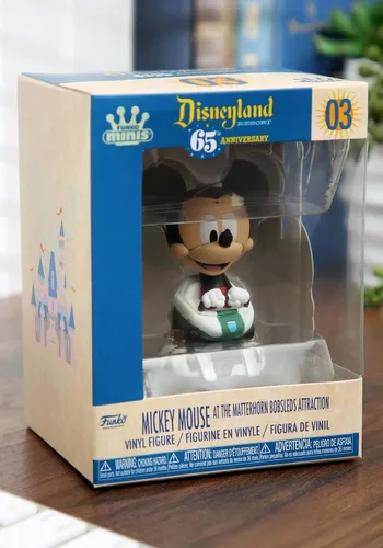 Vista 3 de Funko Mini figuras de Disney 65 aniversario, una figura al azar, azul