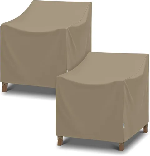 Vista 10 de SunPatio Fundas Impermeables para Sillas de Comedor de Exterior, Fundas de Servicio Pesado para Sillas de Patio para Muebles de Exterior, Fundas