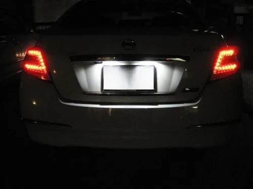 Vista 6 de iJDMTOY OEM-Fit - Kit de luces LED completas para placa de matrícula de 3 W, compatible con Nissan Altima Maxima Murano Rogue/X-Trail T32, Infiniti
