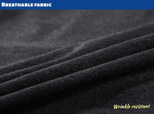 Vista 7 de TACVASEN Sudadera de manga larga con cremallera de un cuarto para hombre, sudadera de golf con cremallera de 14, sudadera térmica con forro polar