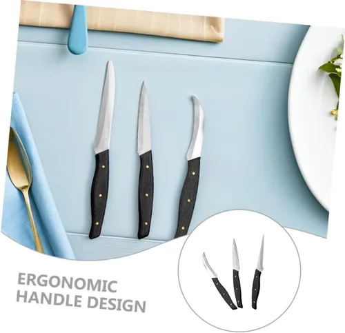 Vista 5 de Cabilock 1 Unidades de cuchillo de tallado de chef, cuchillo de pelado, herramientas de calabaza, herramientas de corte de calabaza, cuchillo