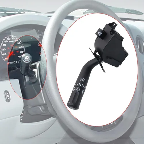 Vista 3 de GXARTS Columna de dirección de coche, faros delanteros, intermitente, atenuador, combinación de interruptor multifunción 4L3Z13K359AAA, apto