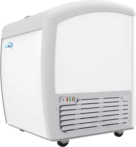 Vista 3 de KoolMore - Vitrina comercial para congelador de helados MCF-6C, congelador horizontal con tapa de vidrio y 2 canastas de almacenamiento y tapa
