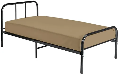 Vista 14 de Sábana bajera ajustable para cuna de 25 x 75 pulgadas, 100% algodón egipcio, 1 sábana inferior de tamaño cuna, perfecta para cama individual