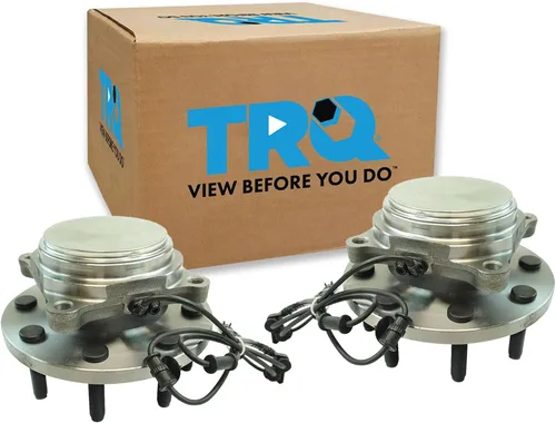 Vista 176 de Conjunto de rodamiento de rueda y buje TRQ para parte trasera izquierda y derecha, 2 piezas, compatible con Ford Expedition 2007-2010 y Lincoln