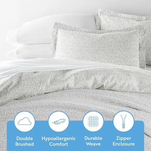 Vista 257 de Linen Market Funda de edredón individual para cama individual – Experimenta una comodidad similar a un hotel con una suavidad inigualable