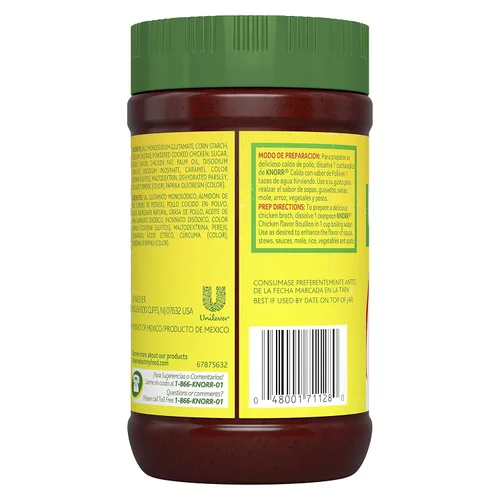 Vista 4 de Knorr Caldo granulado para salsas, sopas y guisos Sabor a pollo con sabor natural, 15.9 oz