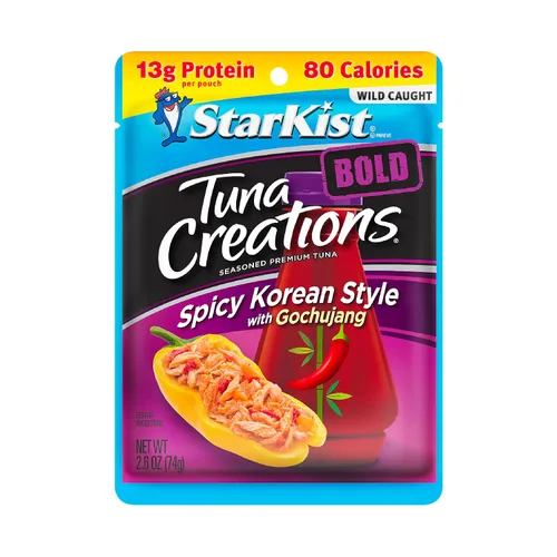 Vista 35 de StarKist Tuna Creations Ginger Sesame - Sabor de jengibre y sésamo para atún