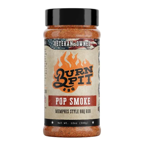 Vista 10 de Burn Pit BBQ Condimento – Condimento para barbacoa Fire for Effect – Sweet Heat Hot BBQ Rub – Natural y sin ingredientes artificiales – Frotar carne