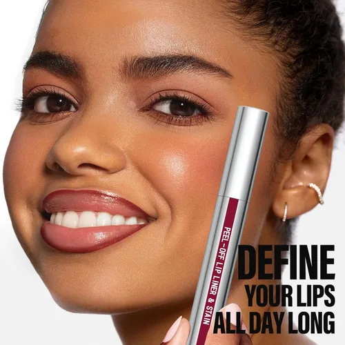 Vista 5 de Cilrofelr Delineador de Labios Despegable, Delineador de Labios Tatuaje de Larga Duración con Pinzas, Tinte de Labios Despegable con Acabado Mate