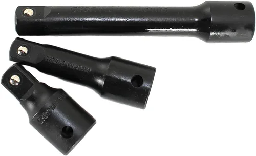 Vista 3 de TMAX Juego de barras de extensión de impacto de 1/2 pulgada, Cr-V, 3 piezas de 2, 3, 5 pulgadas de longitud