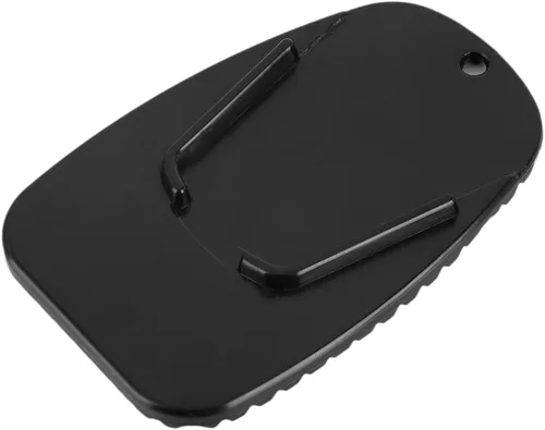 Vista 9 de 3.5 x 2.2 in/3.5 x 2.2 pulgadas, 1 unidad de plástico ABS universal para motocicleta, soporte lateral, placa de soporte para suelo suave