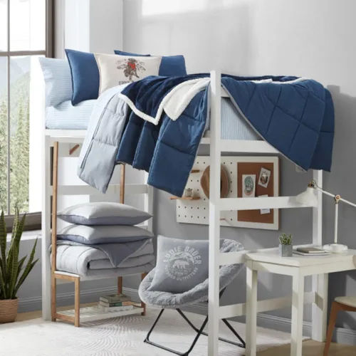 Vista 32 de Eddie Bauer - Juego de sábanas individuales XL, sábanas de percal de algodón, sábanas frescas y crujientes, ideales para dormitorio