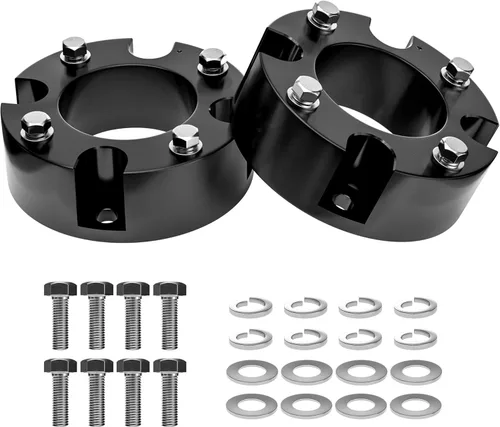 Richeer Kit de elevación de nivelación de 3 pulgadas Compatible con Tundra 2WD/4WD 2007-2026, Sequoia 2WD/4WD 2007-2026, Kit de elevación de