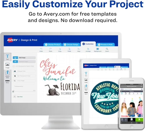 Vista 6 de Avery (03270) Hojas magnéticas, 8,5 x 11 pulgadas, blancas, Blanco Paquete de 10