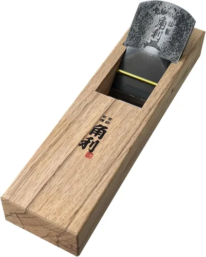 Vista 9 de KAKURI KANNA - Plano de mano japonés de 1.654 in para carpintería, mini cepilladora de mano para biselado y alisado de madera, 5.9 x 2.1 x 1.6