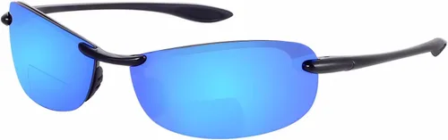 Vista 2 de Mass Vision 'The Raptor' - 2 pares de lentes de sol bifocales polarizados ligeros para hombres y mujeres