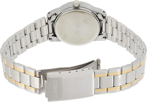 Vista 2 de Casio LTPV001SG-9B Reloj de cuarzo de acero inoxidable plateado para mujer