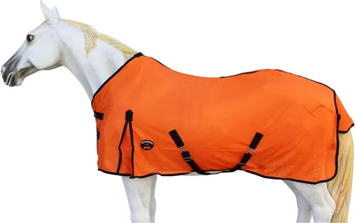 Vista 6 de CHALLENGER 84" Caballo Malla Verano FlySheet Spring Airflow Turquesa 7301