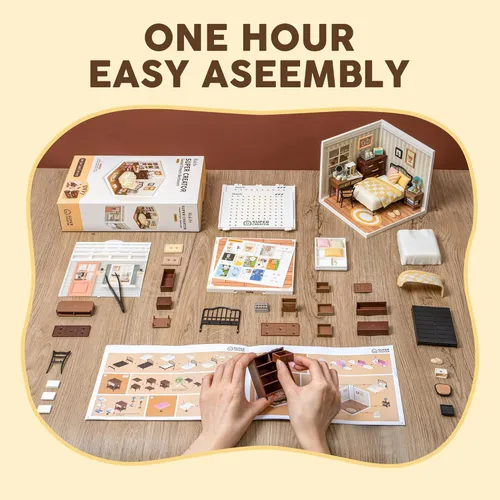 Vista 4 de Super Creator - Juego de construcción de mini bloques para adultos, kit de casa de plástico en miniatura Super Store - juguetes de bloques