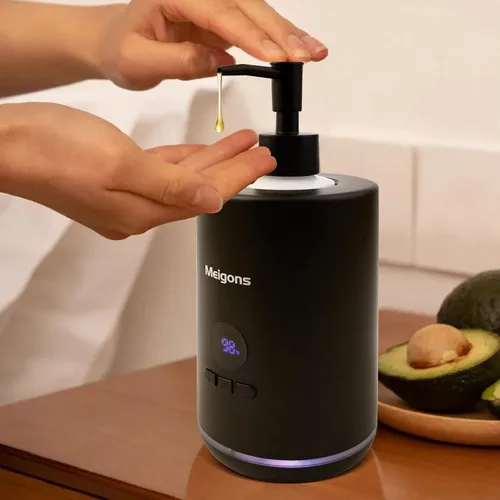 Calentador de aceite para masaje, calentador de aceite de masaje, calentador de aceites corporales para spa, salón y barberías, con dispensador de